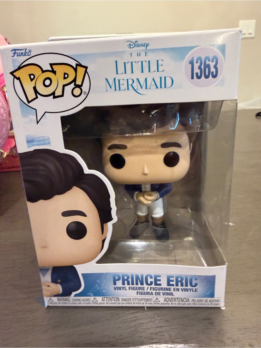Funko Prince Eric Vinyl Figure - Blue Outfit, Tan Boots